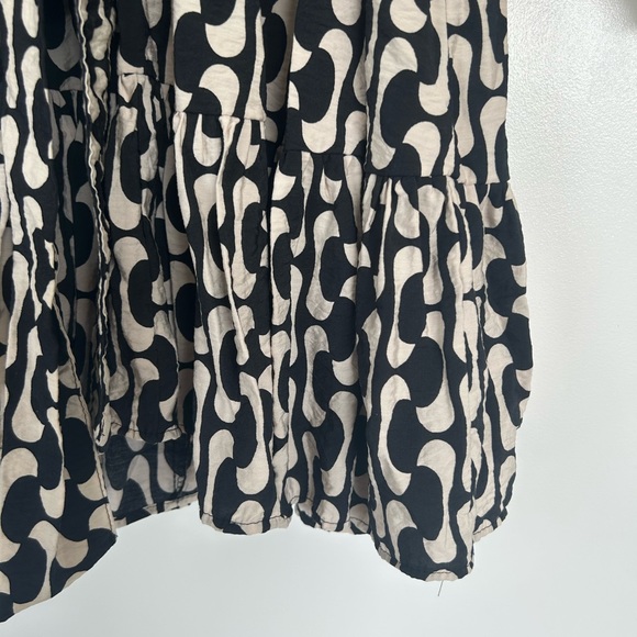 Zara black and white pattern dress - Picture 7 of 7